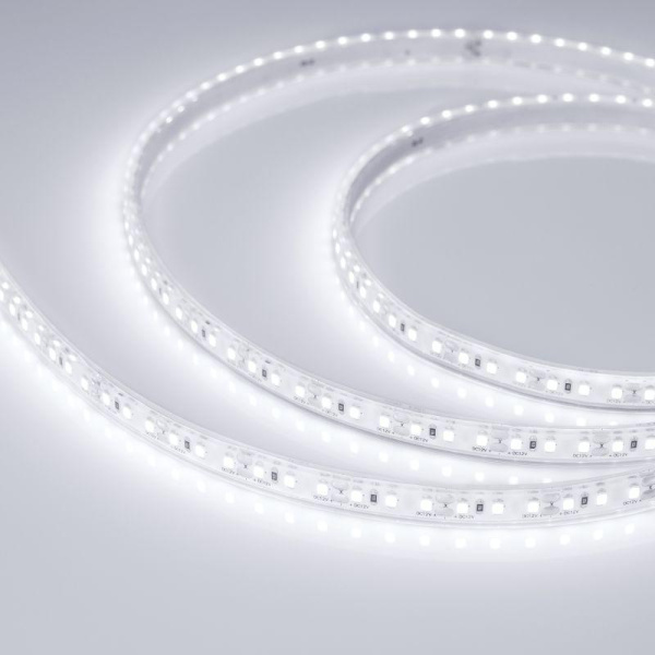 Лента светодиодная RTW-PU-A120-10.5mm 12V White 6000К 16.8Вт/м IP68 Wire 2м герметичная (уп.5м) Arlight 029596(3)